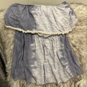 Tie dye beach coverup super cute short sleeveless